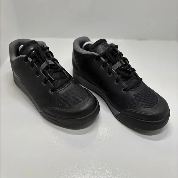 Ride Concepts Powerline MTB Shoes Black Mens 11 EU 44 Flat Pedal Mountain Bike